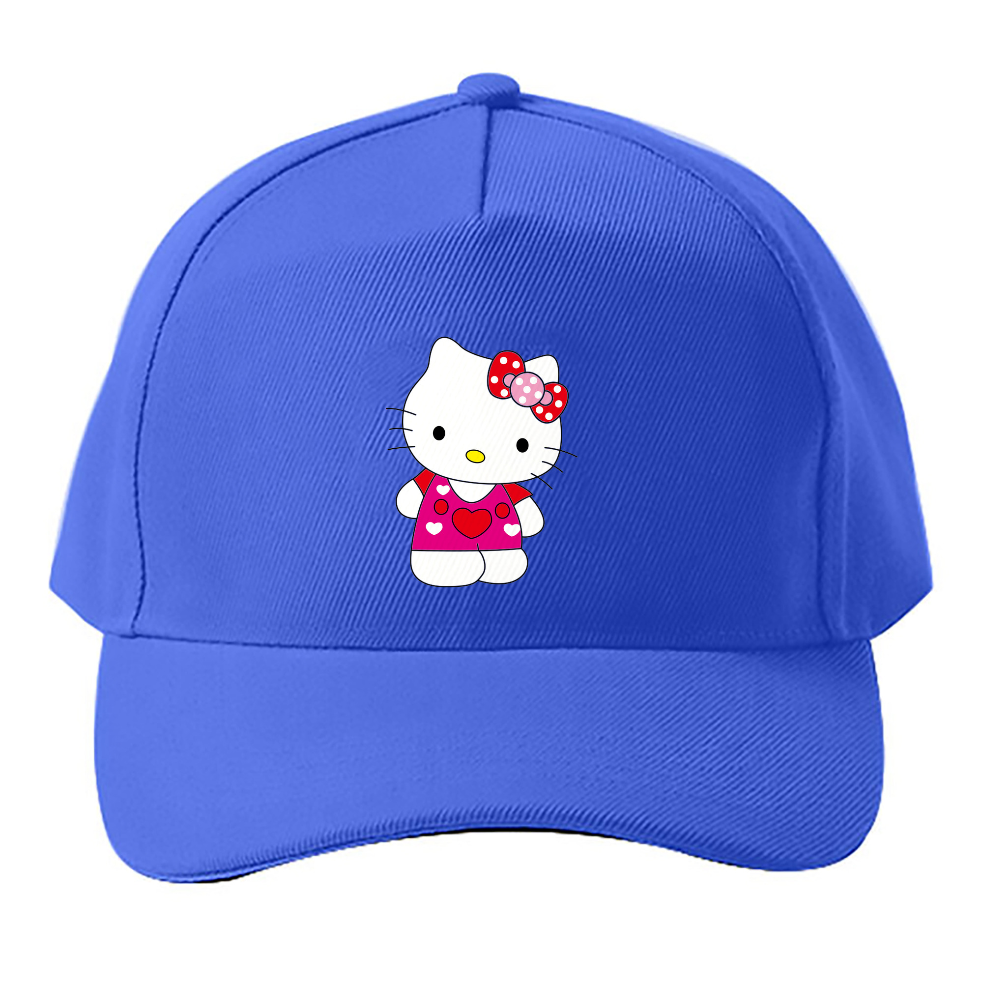 （画像用） Hello Kitty ハローキティ ベースボールキャップ 綿100％ 男女兼用 帽子 スポーツ
